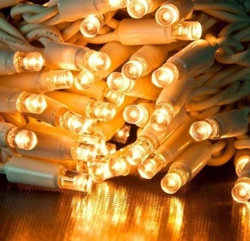 Гирлянда Дождь (уличный) ICE 120 Led желтая 5.5м