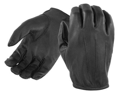 Шкіряні формені рукавички Damascus DYNA-THIN™ UNLINED LEATHER GLOVES W/ SHORT CUFF AND HAIRSHEEP HD20P Medium, Чорний