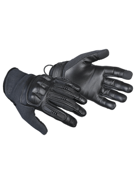 Огнеупорные тактические перчатки Tru-Spec FR HARD KNUCKLE OPERATOR GLOVES 3841 Large, Чорний
