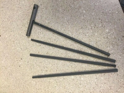 Набір стрижнів шомпола армії США US Made Military Cleaning Rod Set