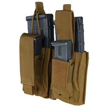 Подсумок для магазинов Condor DOUBLE KANGAROO MAG POUCH - GEN II 191232 Чорний