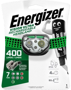 Ліхтар налобний Energizer Vision Ultra Rechargeable (426448)