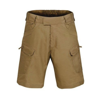Шорты тактические мужские UTS (Urban tactical shorts) 8.5"® - Polycotton Ripstop Helikon-Tex Mud brown (Темно-коричневый) S/Regular