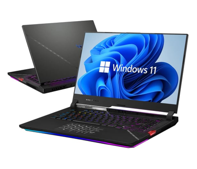 Игровой ноутбук ASUS ROG Strix SCAR / Intel Core i9-12900H / 32 ГБ / 1 ТБ / NVIDIA GeForce RTX 3080 + Intel Iris Xe Graphics / матовый, LED, IPS / для дома, игр и мультимедиа
