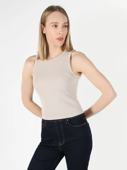 Майка жіноча Colin's CL1064021BEI S Beige (8683197654908)