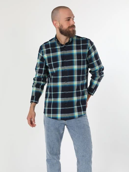 Сорочка бавовняна чоловіча Colin's CL1059615NAV M Navy (8683197336231)