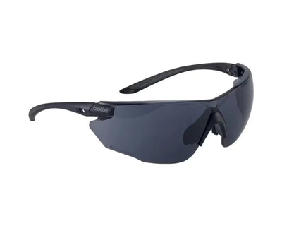 Тактические баллистические защитные очки с сменными линзами в черном цвете