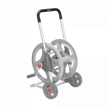 Тележка металлическая SILVER PRO для шланга 1/2" 70м, AG333