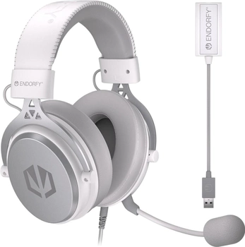 Słuchawki Endorfy Viro Plus USB Białe (EY1A005)