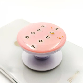 Держатель для телефона PopSocket Don`t Touch glitter