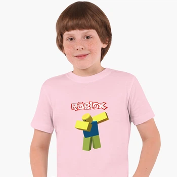 Дитяча футболка Роблокс (Roblox) (25186-1707) 88-104 см Бавовна Рожевий