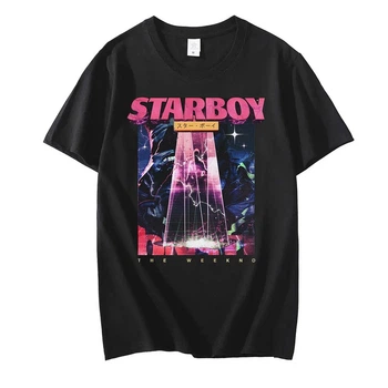 Футболка черная LOYS The Weeknd Starboy M