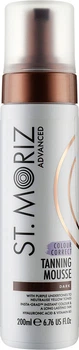 Автобронзант-мус коректор засмаги St. Moriz Advanced Dark для темної шкіри 200 мл (5060427357373)