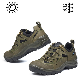 Тактичні літні кросівки Marsh Brosok 47 олива/сітка 401OL-LE.47