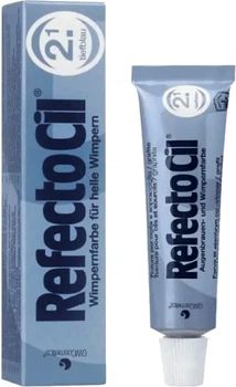Фарба для брів та вій RefectoCil Henna 2.1 Deep Blue 15 мл (9003877057215)