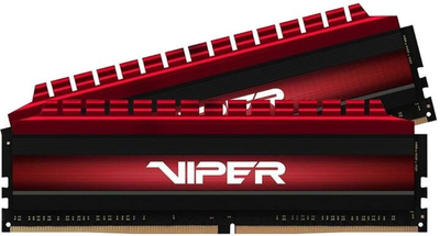 Оперативна пам'ять Patriot DDR4-3600 32768MB PC4-28800 (Kit of 2x16384) Viper 4 Red (PV432G360C8K)