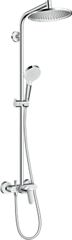 Душевая система HANSGROHE Crometta S 240 1jet Showerpipe Ecosmart 27269000