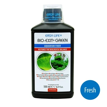 Предотвращение чрезмерного роста водорослей в аквариуме Easy-Life Bio-Exit Green 500мл (BEG0500)