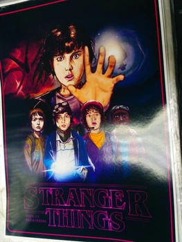Постер плакат Очень странные дела Stranger Things 42х29 см А3 (422039)