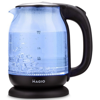 Скляний чайник з підсвічуванням 1.7 л MAGIO МG-983 ТМ