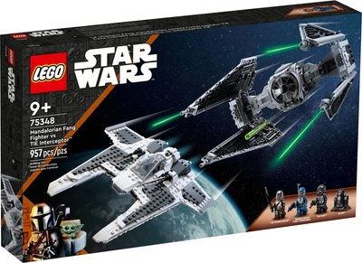Lego Star Wars Мандалорський винищувач проти Перехоплювача TIE 75348