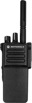 Рация цифровая тактическая военная Motorola DP4400E VHF (136-174MHz)/ В комплекте: батарея 2100mAh, клипса, антенна, зарядное устройство