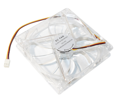 Кулер до корпусу ATcool 12025 Led Fan Red DC sleeve fan 3pin-