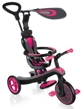 Дитячий велосипед 4 в 1 Globber Explorer Trike Fuchsia (632-110-3)