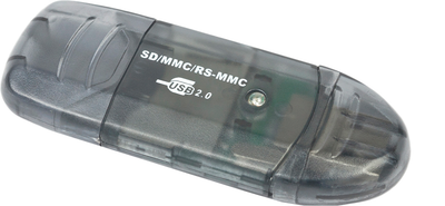 Zewnętrzny czytnik kart Gembird USB 2.0 dla SD, MMC, RS-MMC (FD2-SD-1)