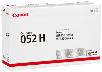 Toner Canon 052H LBP212DW/214DW/215X/MF421DW/426DW/428X/MF429X Black (2200C002/2200C004)