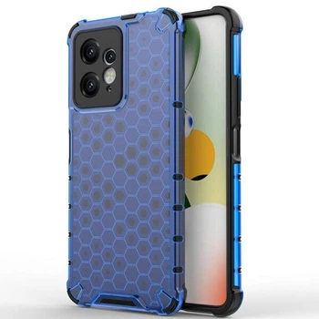 Защитный чехол Deexe Honeycomb Series для Xiaomi Redmi Note 12 - Blue