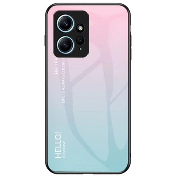 Защитный чехол Deexe Gradient Color для Xiaomi Redmi Note 12 - Pink / Blue