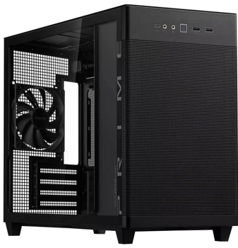 Корпус ASUS Prime AP201 Tempered Glass Black (90DC00G0-B39010)