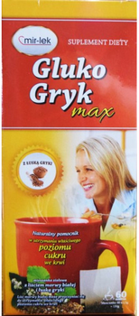 Чай Mirlek Gluko Gryk Max цукор 60 саше (ML524)