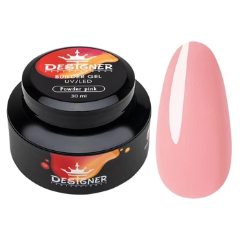 Гель моделюючий 30 мл - Builder Gel Designer (Дизайнер Професіонал) Powder pink 03