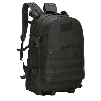 Тактичний військовий армійський рюкзак HardTime 36 літрів чорний