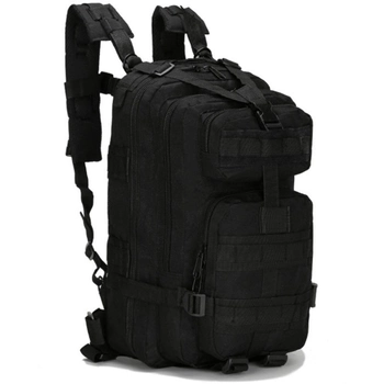 Армейский военный тактический штурмовой рюкзак HardTime 20 литров черный