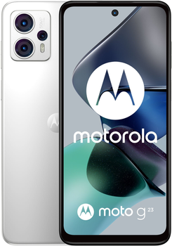 Мобільний телефон Motorola Moto G23 8/128GB Pearl White (PAX20015PL)