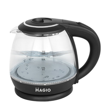 Електрочайник скляний 1 л MAGIO МG-496 ТР
