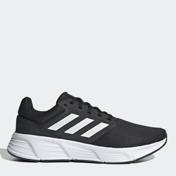 Чоловічі кросівки для бігу Adidas Galaxy 6 GW3848 47.5 (12UK) 30.5 см Чорні (4065426750577)