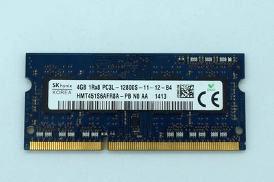 Модуль памяти SODIMM SK hynix 4GB 1Rx8 PC3L-12800S-11-12-B4 1600Mhz (HMT451S6AFR8A-PB N0 AA) Б/У