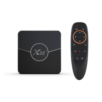 Смарт приставка X98 Plus 4/64 ГБ + аэропульт с микрофоном и гироскопом