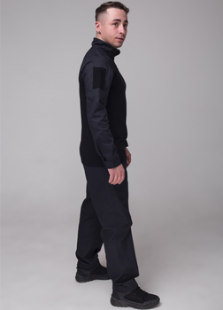 Комплект рубашка убакс и брюки GorLin 44 Черный (БР25/Т44)
