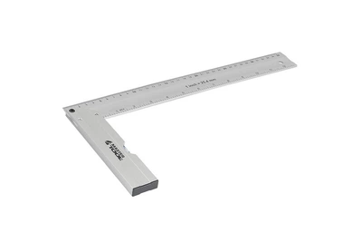 Угольник строительный MASTERTOOL GM 350 мм AL-AL капсула 0.5 мм/1 м (30-4350)