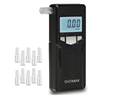 Електрохімічний алкотестер Overmax AD-06