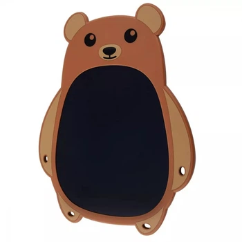 Детский планшет для рисования Bear 8.5" LCD коричневый