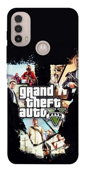 TPU чохол Demsky Game style 5 (GTA) для Motorola Moto E40