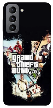 TPU чохол Demsky Game style 5 (GTA) для Samsung Galaxy S21 FE