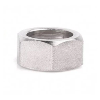 Гайка латунна 1/2" Eco-Flex DN12 з нікелевим покриттям (PFN012)