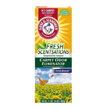 Дезодорант для килимів Arm & Hammer Fresh Scentsations Carpet Odor Eliminator (Fresh Breeze) у вигляді порошку 850 г